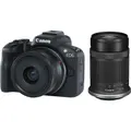 Canon EOS R50 Body w/ RF-S 18- 45STM & RF-S 55-210IS STM Lens Mirrorless Camera