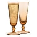 4pc Ecology Aveline Champagne/Wine Prosecco Flutes/Glasses Set Marigold 150ml