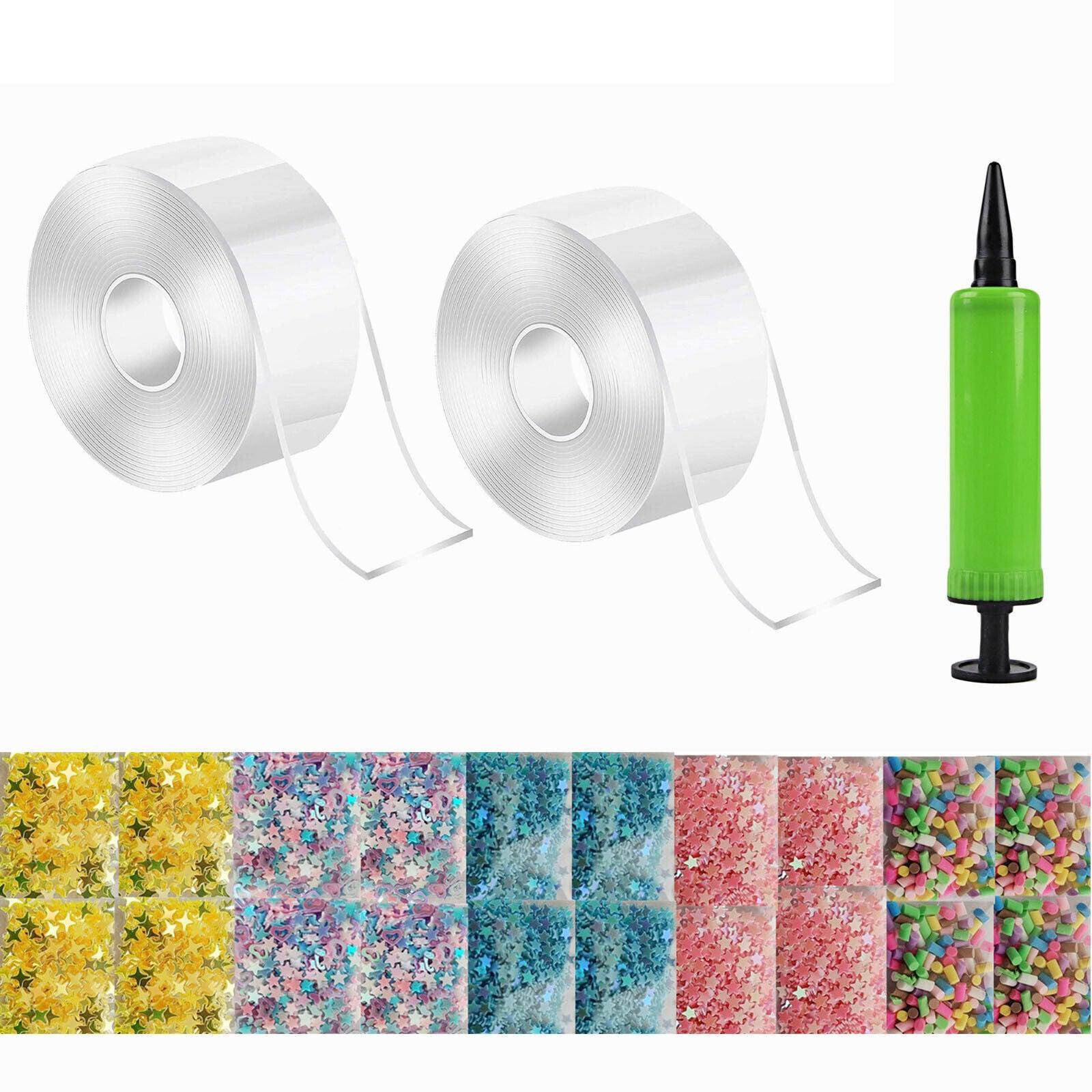Nano Tape Bubble Kit, Double Sided Tape Plastic Bubble,Super Elastic Bubble Tape