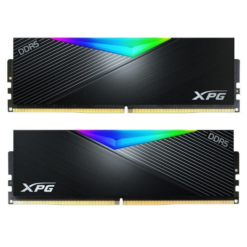 Adata XPG Lancer RGB 16GB(2x8) DDR5-5200 Memory - Black [AX5U5200C3816G-DCLARBK]
