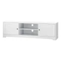 Oikiture TV Cabinet Entertainment Unit Stand Storage Hamptons Furniture 160CM