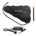 Triangle 48V 20AH Lithium-ion Case BATTERY with Charger For Electric Bike E-Bike