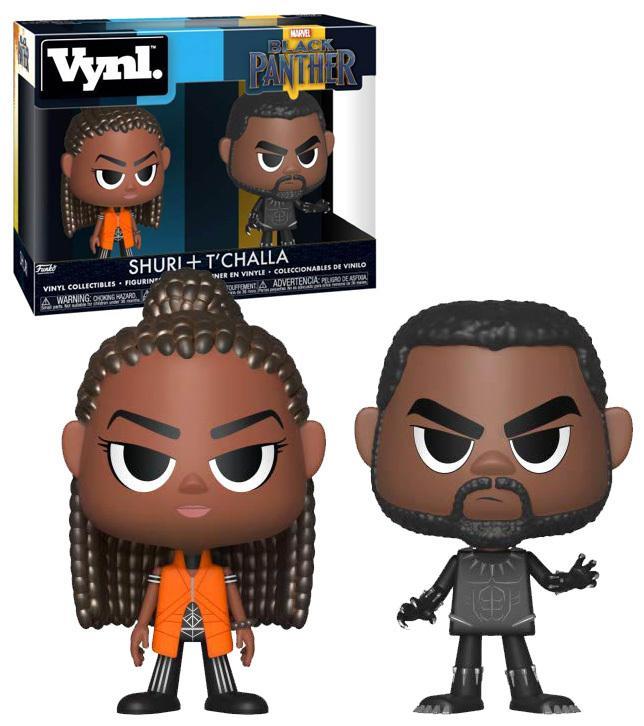 Funko Vynl. Marvel Black Panther Two Pack - Shuri + T'Challa