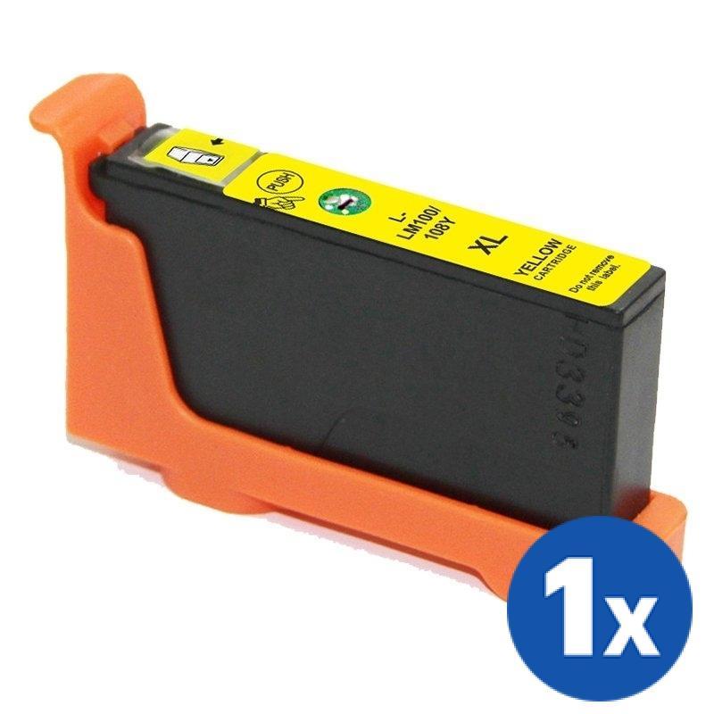 Lexmark No.100XL (14N1071A) Generic Yellow Ink High Yield Cartridge