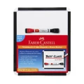 Faber-Castell Magnetic Whiteboard Set with Single Marker A4