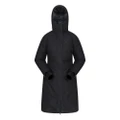 Mountain Warehouse Womens/Ladies Polar Down Long Length Hybrid Jacket (Black) (8 UK)