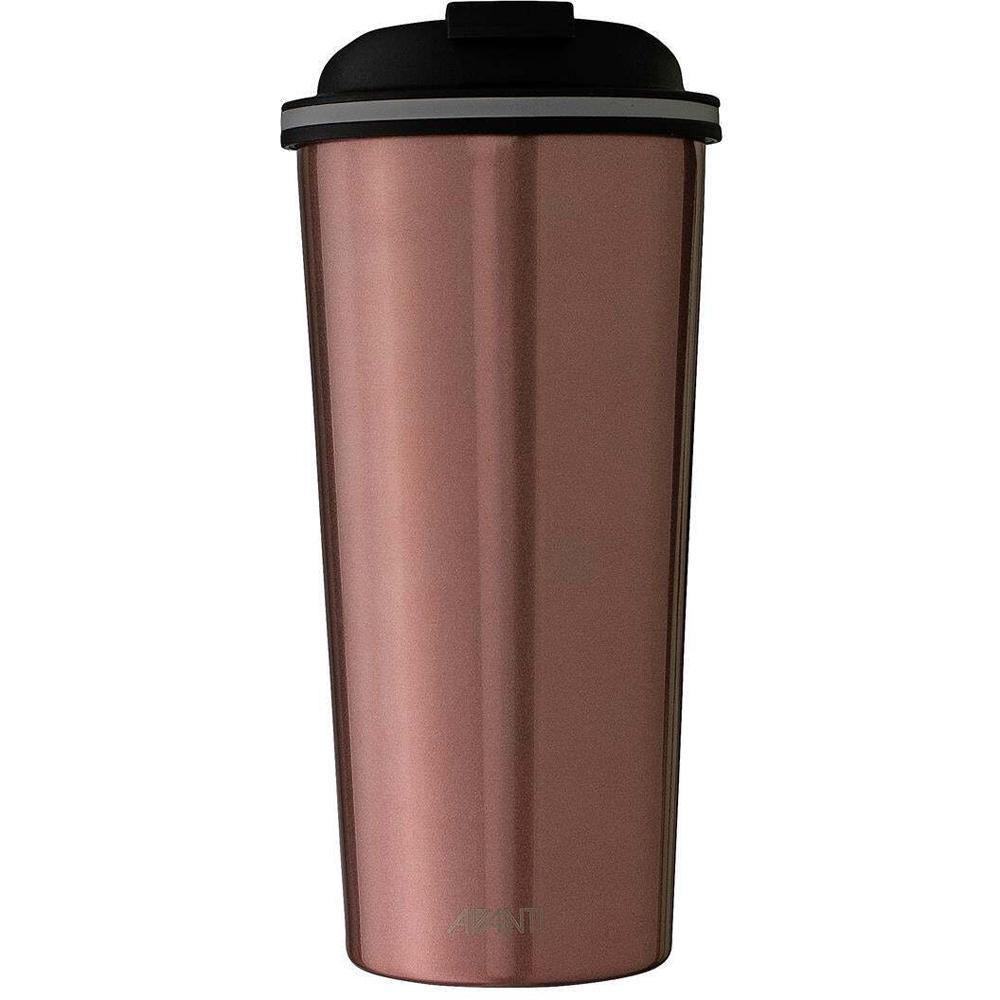 Avanti GoCup 410ml Stainless Steel Coffee Cup Insulated Drink Tumbler Rose Gold