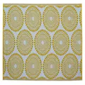 120x179cm Daisies Yellow Recycled Plastic Outdoor Rug