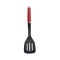 Kitchenaid 34cm Classic Nylon Slotted Turner Frying/Cooking Utensil Empire Red