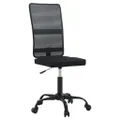 Office Chair Black Mesh Fabric vidaXL