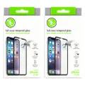2PK Gecko 3D Tempered Glass Guard Screen Protector for Apple iPhone 11/XR Clear