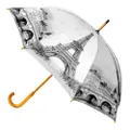 Clifton Women's Walking 103cm Wood Handle Windproof Umbrella Sun Shade Paris