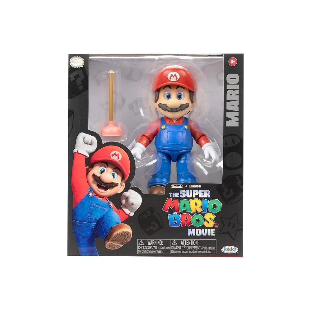 Nintendo Super Mario Movie 5''/13cm Poseable Action Figure Wave 1 Assorted 3y+