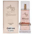 AB Spirit Millionaire Le Parfum Gold Icon by Lomani for Women - 3.3 oz EDP Spray