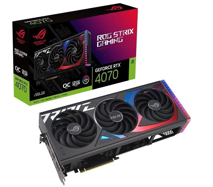 Asus Strix GeForce RTX 4070 O12G Graphics Card [ROG-STRIX-RTX4070-O12G-GAMING]