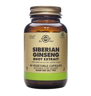 Siberian Ginseng Root Extract (Full Potency) - 60 Vege Capsules