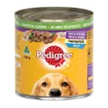 Pedigree Adult Canned Dog Food Homestyle with Chicken Rice & Vegies 12 x 700g