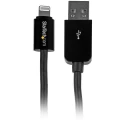 Startech 3m 10ft Long Black Apple Lightning to USB-Cable [USBLT3MB]