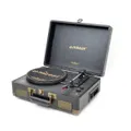 【Sale】mbeat Uptown Retro Turntable and Cassette Player with Bluetooth Speakers