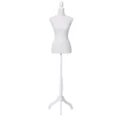 【Sale】Female Mannequin 170cm Model Dressmaker Clothes Display Torso Tailor Wedding White
