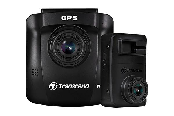 Transcend 64GB DrivePro 620 1440P 2K QHD 60fps Dual Dashcam with GPS, WiFi and Dual Mounts [TS-DP620A-64G]