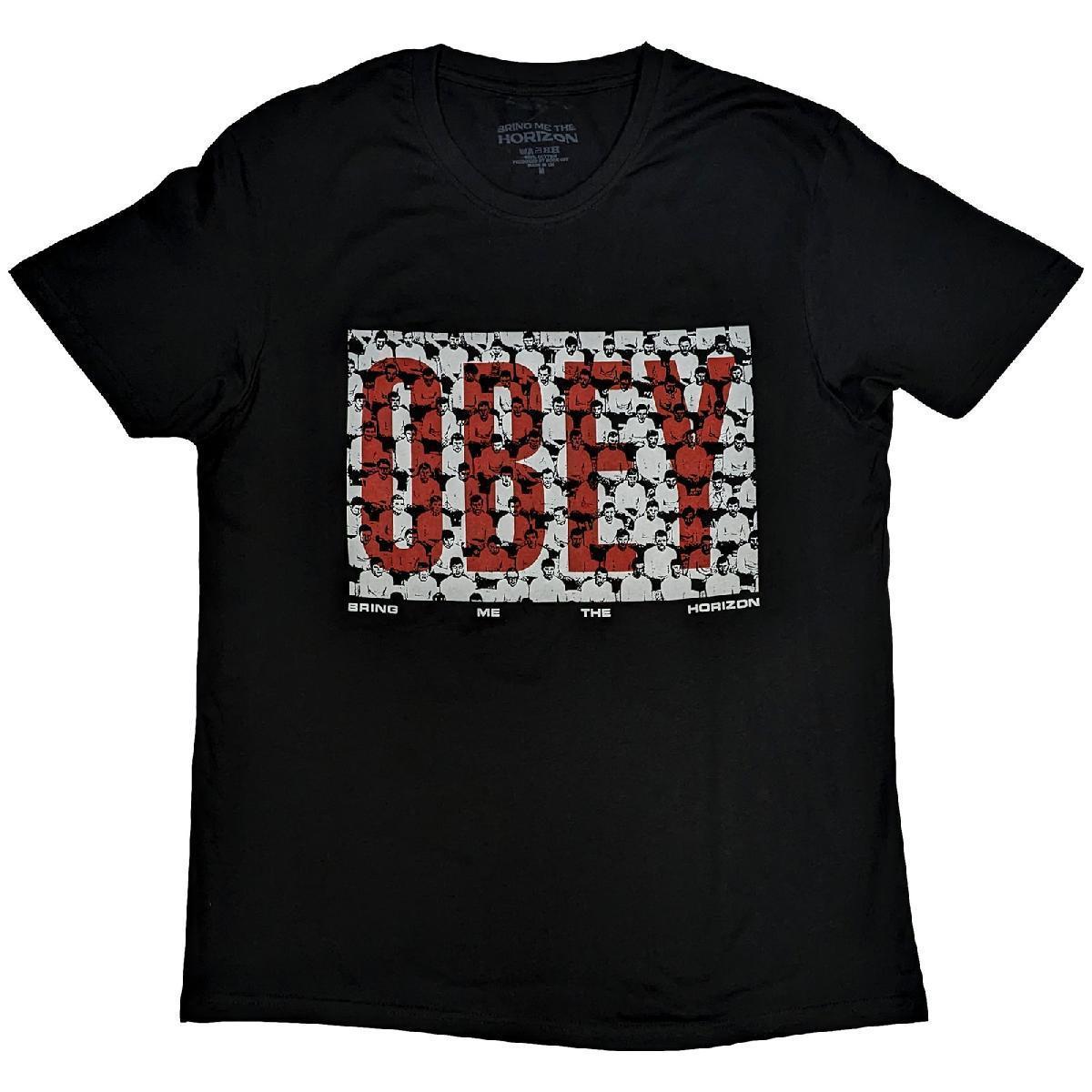 Bring Me The Horizon Unisex Adult Obey T-Shirt (Black) (L)