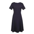 Brook Taverner Womens/Ladies Belinda Jersey Dress (Navy) (8 UK)