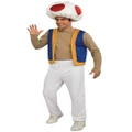 Toad Super Mario Princess Peach Protector Nintendo 1980s Games Men Costume