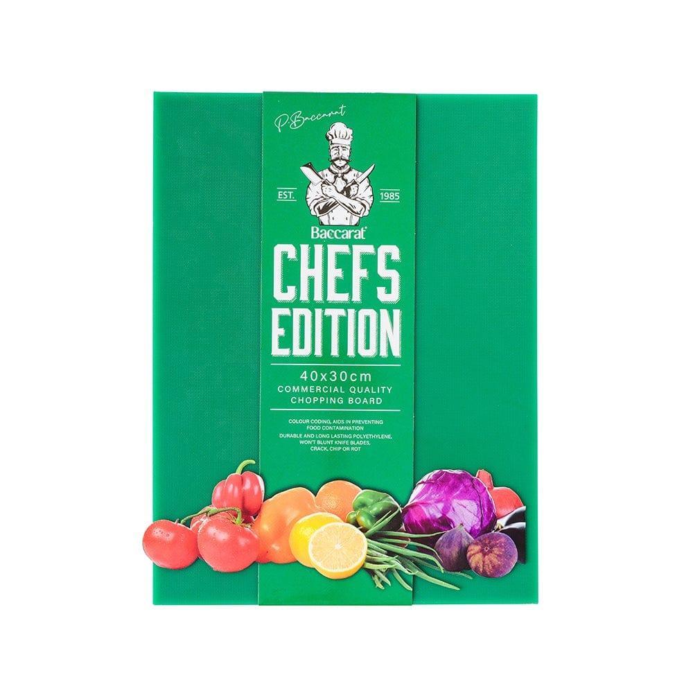 Baccarat Chefs Edition Cutting Board Size 30cmX1.2cm in Green