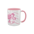 Barbie Inner Two Tone Mug (White/Pink) (One Size)