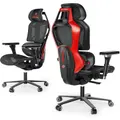 Eureka GC05 Typhon Ergonomic Mesh Gaming Chair - Black/Red [ERK-GC05-R]