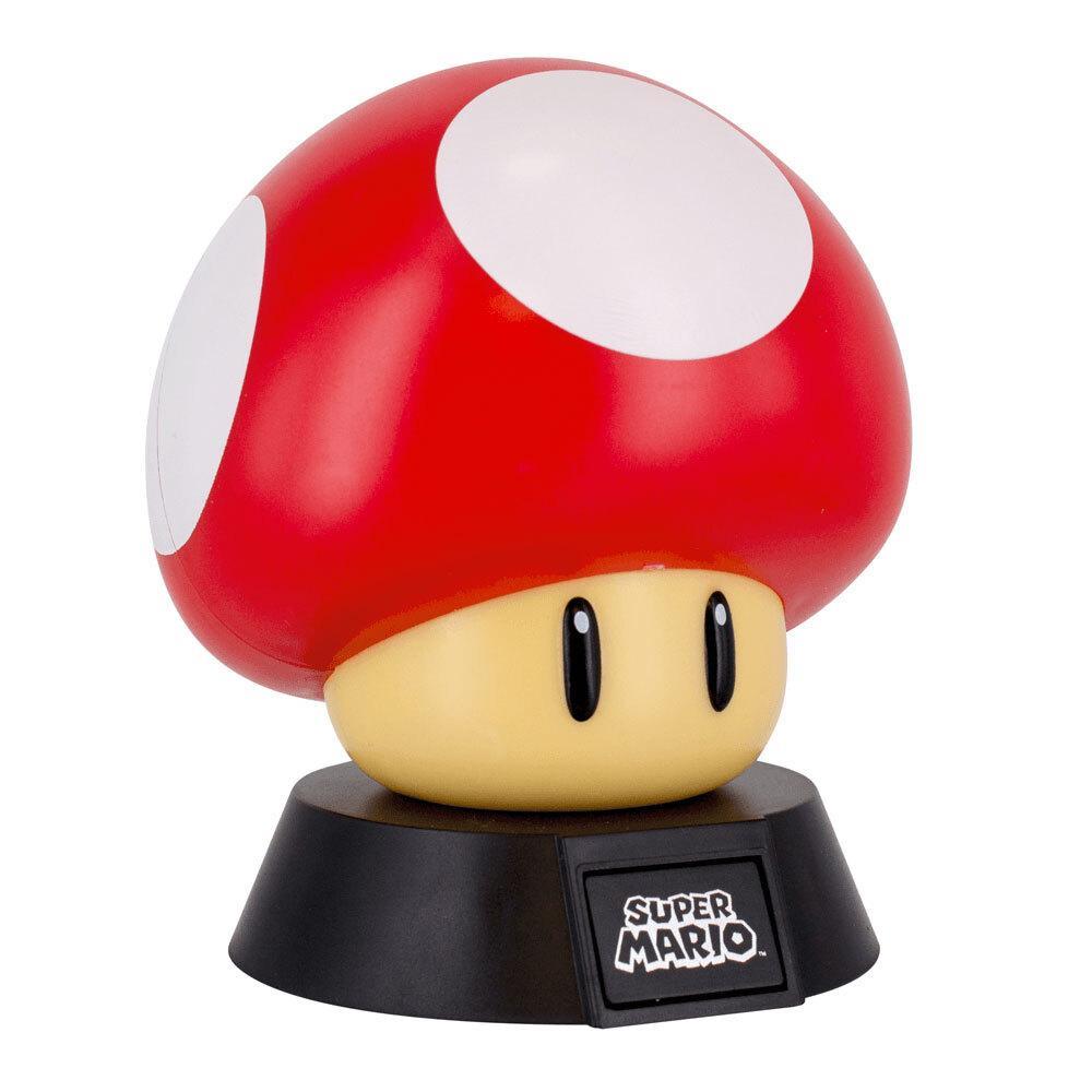 Nintendo 3D Super Mushroom Shaped Icon Light Kids/Childrens Bedroom Decor 8+