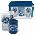 Ford Heritage Design Schooners and Can Cooler Stubby Holder Gift Set