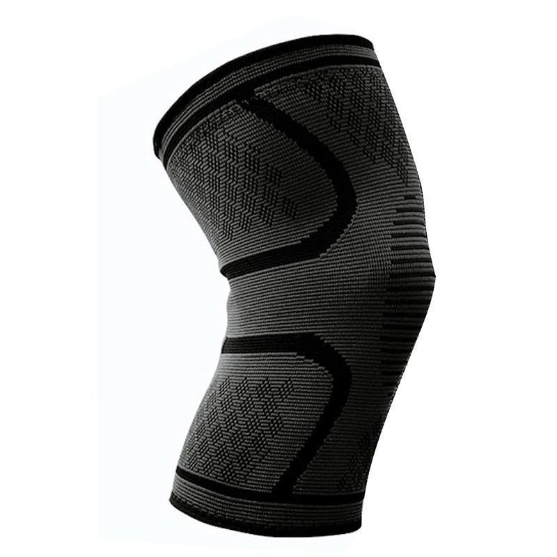 AOLIKES 3D Weaving Knee Support Brace Sleeve Joint Kneelet Leg Breathable Black