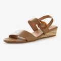 RIVERS - Womens Shoes - Amira Double Strap Wedge Sandal