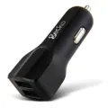 Gecko 3.1A Rapid Charge Dual USB-A Cigarette Lighter iPhone/Android Car Charger