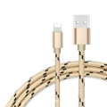 For Ios Charging Cable Iphone 7 / Se 6S 5 Champagne Gold