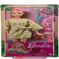Barbie Self-Care Spa Day Doll Blonde, with Puppy and Accessories HKT90