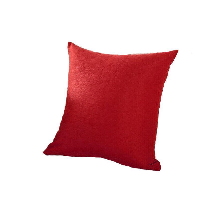 45cm*45cm Multicoloured Plain Solid Colour Cushion Cover Decorative Pillow Case