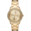 Luxury Gold Stainless Steel Ladies' Quartz Wristwatch - Michael Kors Mod. Tibby 5 ATM 40mm Gold SS IP ?