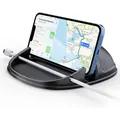 Car Phone Holder, Universal Car Holder Dashboard Car Phone Holder for iPhone Samsung Galaxy Huawei OnePlus And Other GPS Smartphones