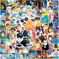 100 Cute Kawaii Studio Anime Stickers, Classic Japanese Movie Sticker Decal Waterproof for Water Bottles Laptop Phone, Gifts for Kids Teens Adults