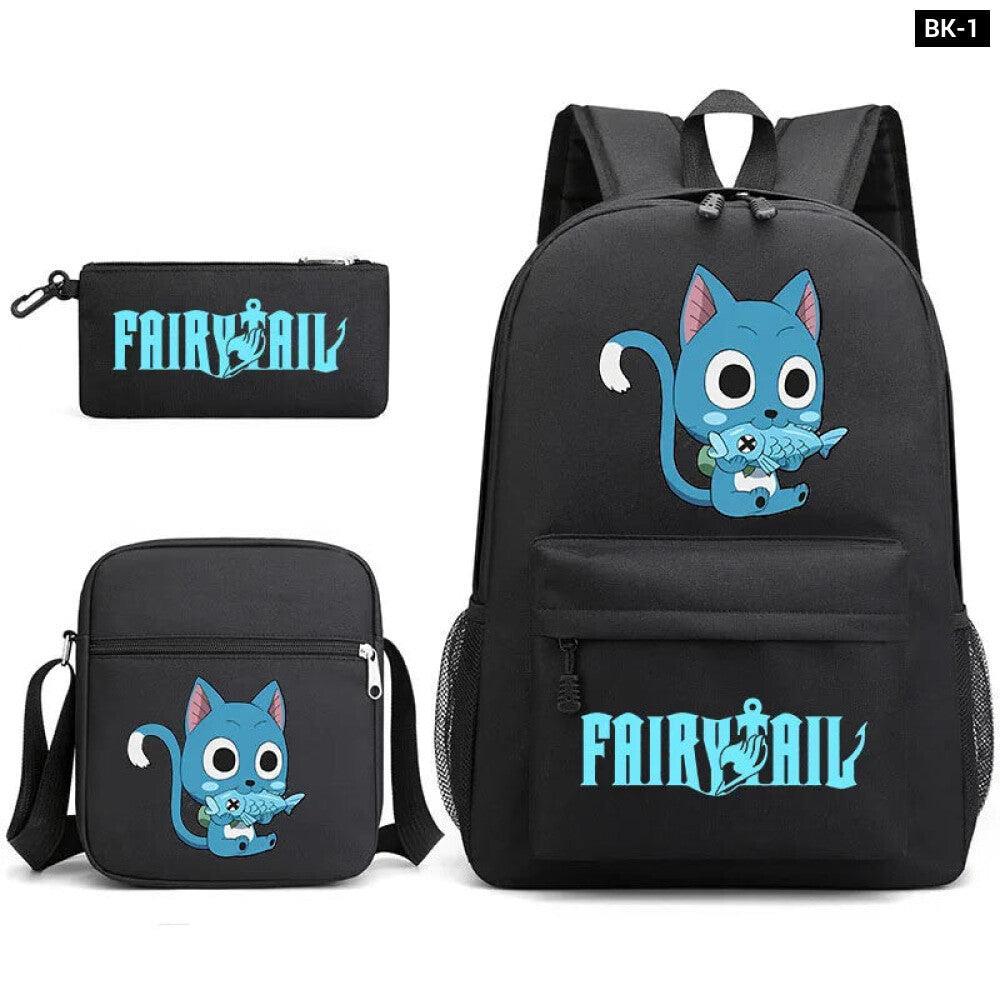 Fairy Tail School Bags For Teens Cartoon