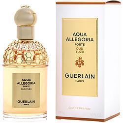 Aqua Allegoria Oud Yuzu Forte By Guerlain Eau De Parfum Refillable Spray 4.2 Oz