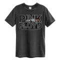 Amplified Unisex Adult Space Pyramid Pink Floyd T-Shirt (Charcoal) (M)