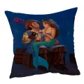 45cm x 45cm Cushion Cover The Proposal Funny Cool Pirate and Mermaid