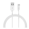 Verbatim Charge & Sync Microusb Cable 1M - White
