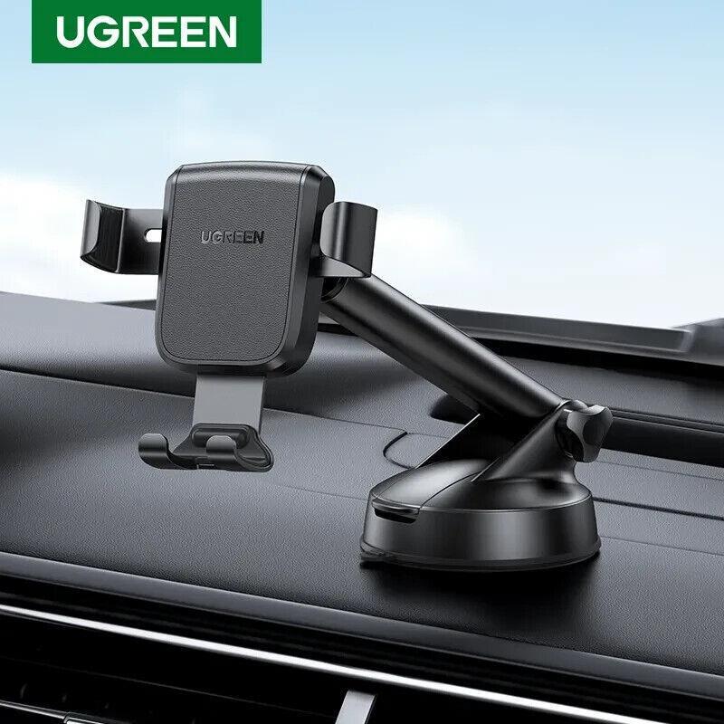 Ugreen Car Mobile Phone Holder Dashboard Windscreen Suction Mount Stand Clamp