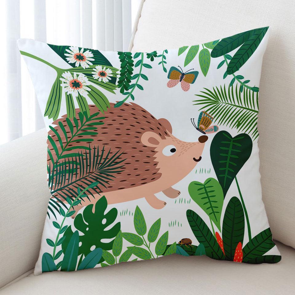 Cute Hedgehog for Kids Cushion Cushion Cover Only