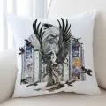Fantasy Art Fairy of Ravens Cushion